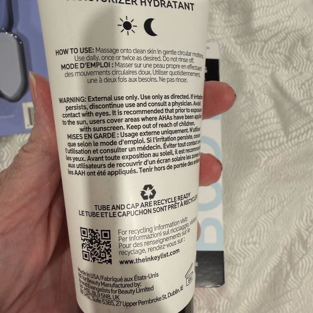 The Inkey List PHA Exfoliating and Hydrating Body Water Cream - New and Sealed - Picture 7 of 9